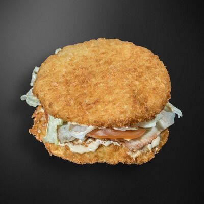 Суши-бургер с угрем в Суши ЭДО по цене 650 ₽