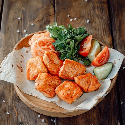 Шашлык из лосося в BarVilla по цене 8590 ₸