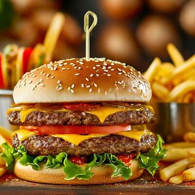 Биг Зевс в Одно мясо по цене 750 ₽