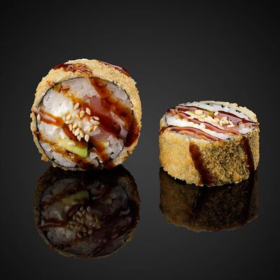 Ролл жареный с тунцом и креветкой в Letto по цене 1300 ₽