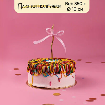 Бенто-торт нити со свечой 350 г в Плюшки подружки по цене 1500 ₽