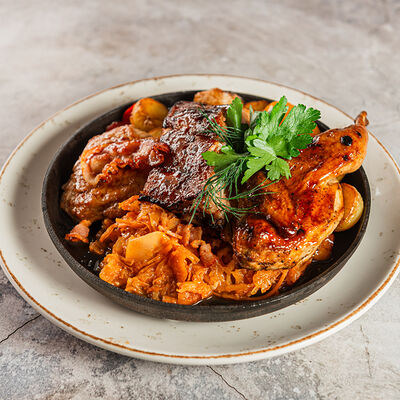 BBQ сковородка в Биродром и Панчетта по цене 1150 ₽