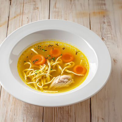 Куриный суп с лапшой в Жаримварим по цене 239 ₽