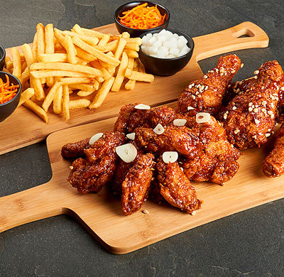 Комбо для четверых Малый Ножки и крылья в Kannam Chicken по цене 1349