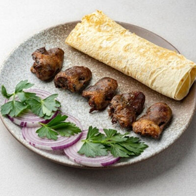 Сердечки куриные в НУР по цене 500 ₽