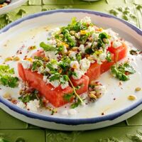 Салат с арбузом в ЛарисуВаннуХочу