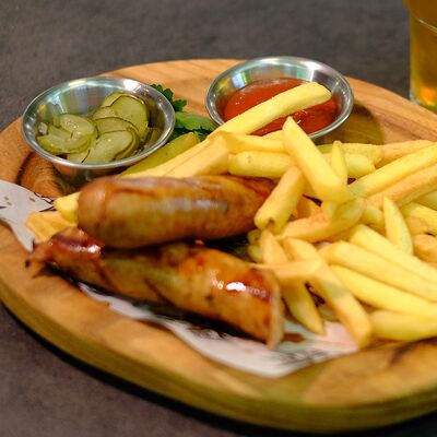 Колбаски Баварскиев Чо? Капчо! по цене 620 ₽