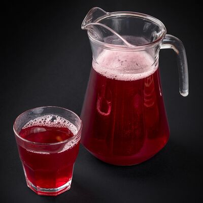 Домашний морс из клюквы и брусники в Шоти по цене 150