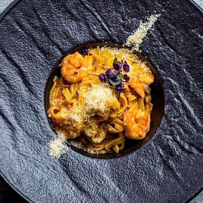 Паста с креветками том ям в Edateca Едатека по цене 590 ₽