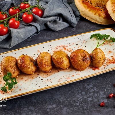 Грибы на мангале в Чайхана Фаррух по цене 340 ₽