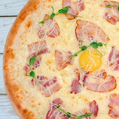 Пицца Карбонара в Marfino Delivery по цене 710 ₽