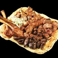 Ассорти шашлыков малое Бакинский натюрморт в Пери Шашлыки