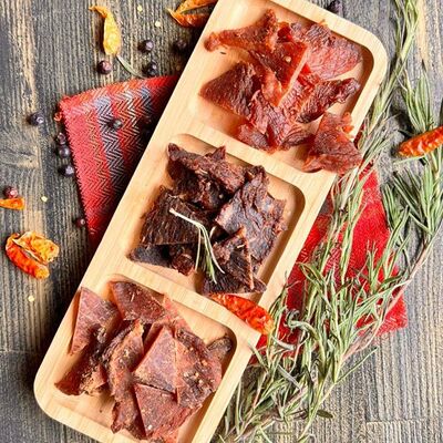 Мясные джерки в Дункан по цене 590 ₽