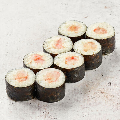 Маки с креветкой в Рокнроллы по цене 435 ₽