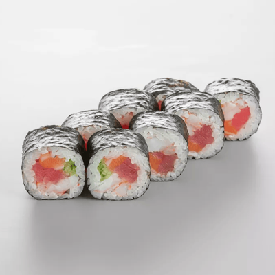 Ролл Три рыбы в Рисоварка SUSHI PREMIUM по цене 789 ₽