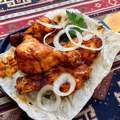 Шашлык из куриных ножек в Хоровац хаус по цене 400 ₽