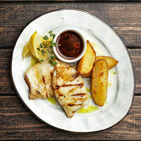 Кальмар на гриле в Ферма