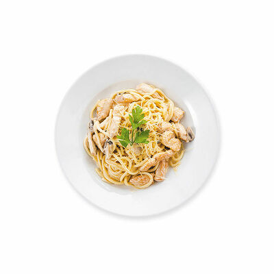 Спагетти с цыпленком и грибами в Алло! Пицца по цене 405