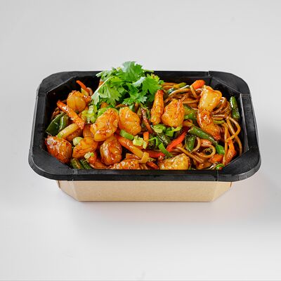 Лапша соба с креветкой в Везёт и повезёт по цене 695 ₽