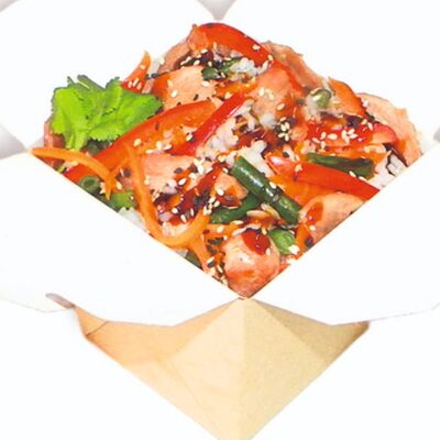 Рис со свининой терияки в Pizza Express по цене 444 ₽