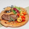 Стейк Стриплойн с соусом из белых грибов в Ривьера по цене 1800