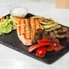 Стейк лосося с овощами гриль в Friends cafe and bar по цене 950