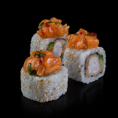 Лосось в кисло-сладком соусе в Katanasushi по цене 790 ₽