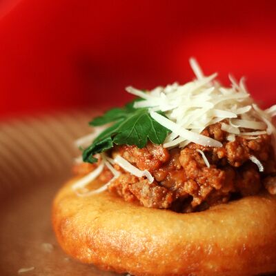 Пышка болоньезев Пышечная по цене 175 ₽