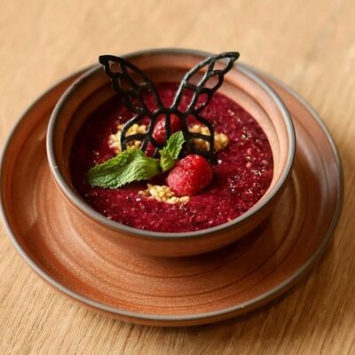 Холодная каша из льна с миксом ягод в Rice foodcoffee по цене 2042 ₸