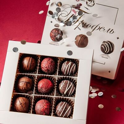 Набор конфет Трюфель ассорти, алкогольная коллекция в Север-Метрополь по цене 1465 ₽