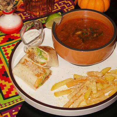 Мексиканский комбо-обед в Taqueria by mexico crew по цене 750 ₽