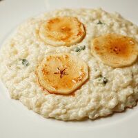 Ризотто с горгонзолой и грушей в Болоньетта