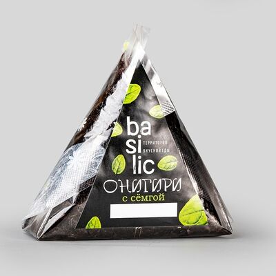 Онигири с семгой в Basilic -Территория Вкусной Еды по цене 1165 ₸
