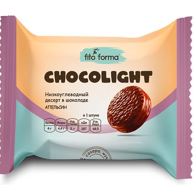 Низкоуглеводный десерт ChokoLait Апельсинв Ничего лишнего по цене 250 ₽