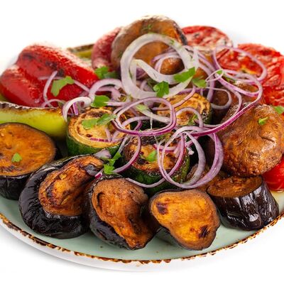 Овощи на мангале в ШашлыкКебаб Бутово по цене 600 ₽