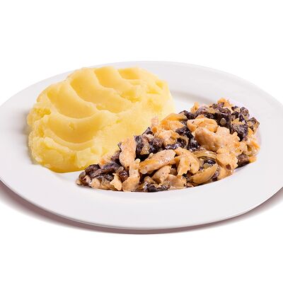 Картофельное пюре с жюльеном в Сковородовна по цене 379 ₽