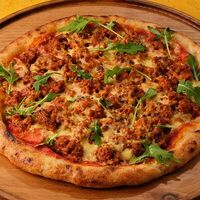 Пицца Болоньезе веган (без глютена) в Lo vegano