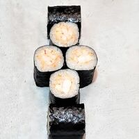 Ролл со спайси креветкой в Sushimus