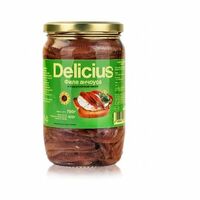 Филе из анчоуса в подсолнечном масле Delicuis, Тунис, Ст/б 700 г в Ченто пицца М7