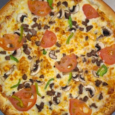 Мясная пицца с грибами Большая в Shafran по цене 160000 сум