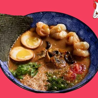 Том ям рамен с лапшой в Ramen bar xChina new boys по цене 1050 ₽