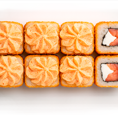 Ролл Лава темпура в Суши море по цене 350 ₽