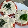 Закуска помидор с сыром и чесноком в Столовая 7ДА по цене 180