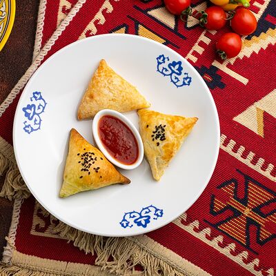 Мини самса в ассортименте (3шт) в Анхор по цене 480 ₽