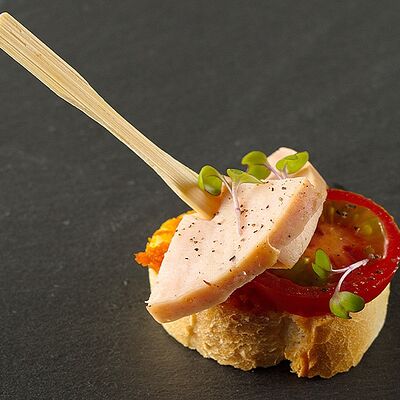 Кростини с курочкой в Brusketta.pro по цене 172 ₽