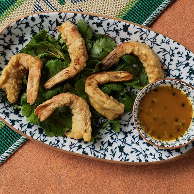 Хрустящие лангустиныв Куркума по цене 950 ₽