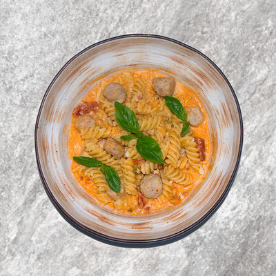 Фузилли с фрикадельками в Встреча по цене 1050 ₽