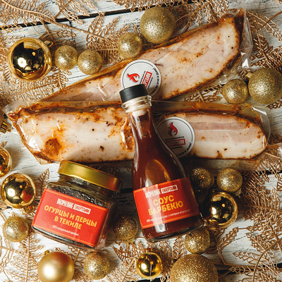 Набор с двумя стейками Порк белли в Овертайм по цене 1390 ₽