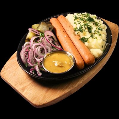 Колбаски свиные гриль в Beer & Fire Grill по цене 597 ₽