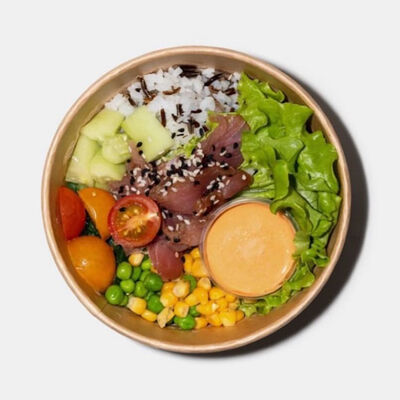 Поке-боул с тунцом в Surf Coffee x Passage по цене 390 ₽